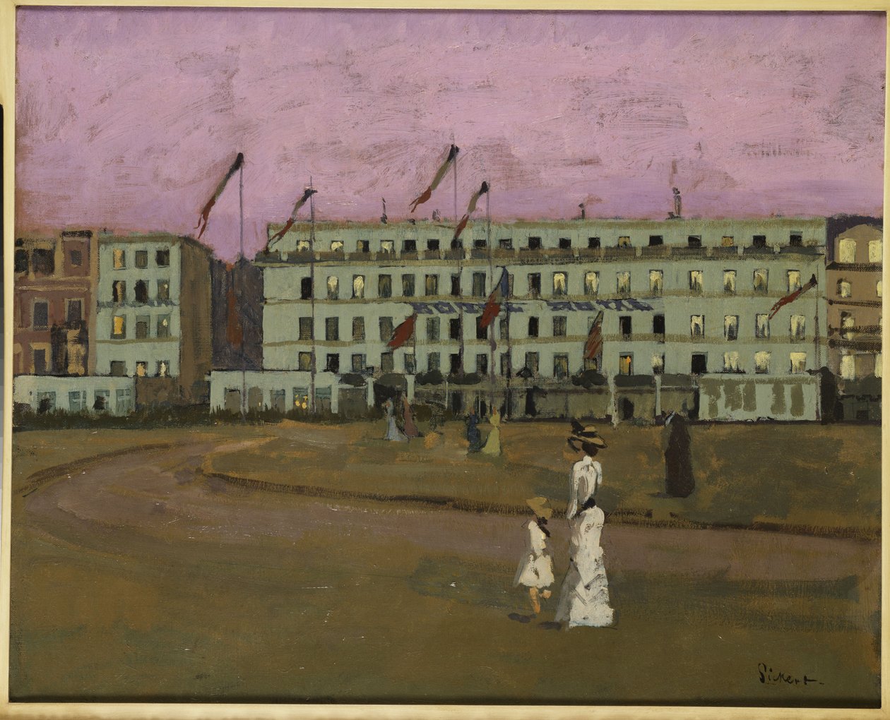 Hotel Royal, Dieppe, ok. 1894 r. autorstwa Walter Richard Sickert