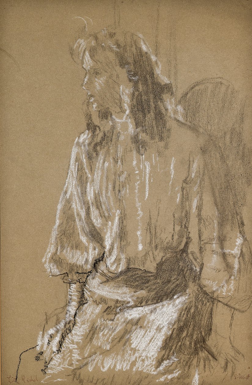 Mała Rachela, 1907 autorstwa Walter Richard Sickert