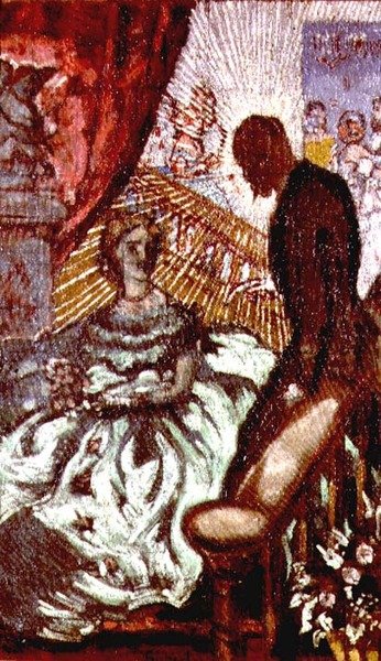 Romeo i Julia (olej na płótnie) autorstwa Walter Richard Sickert