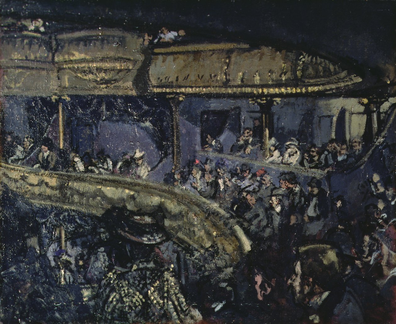 Eldorado, Paryż, ok. 1906 autorstwa Walter Richard Sickert