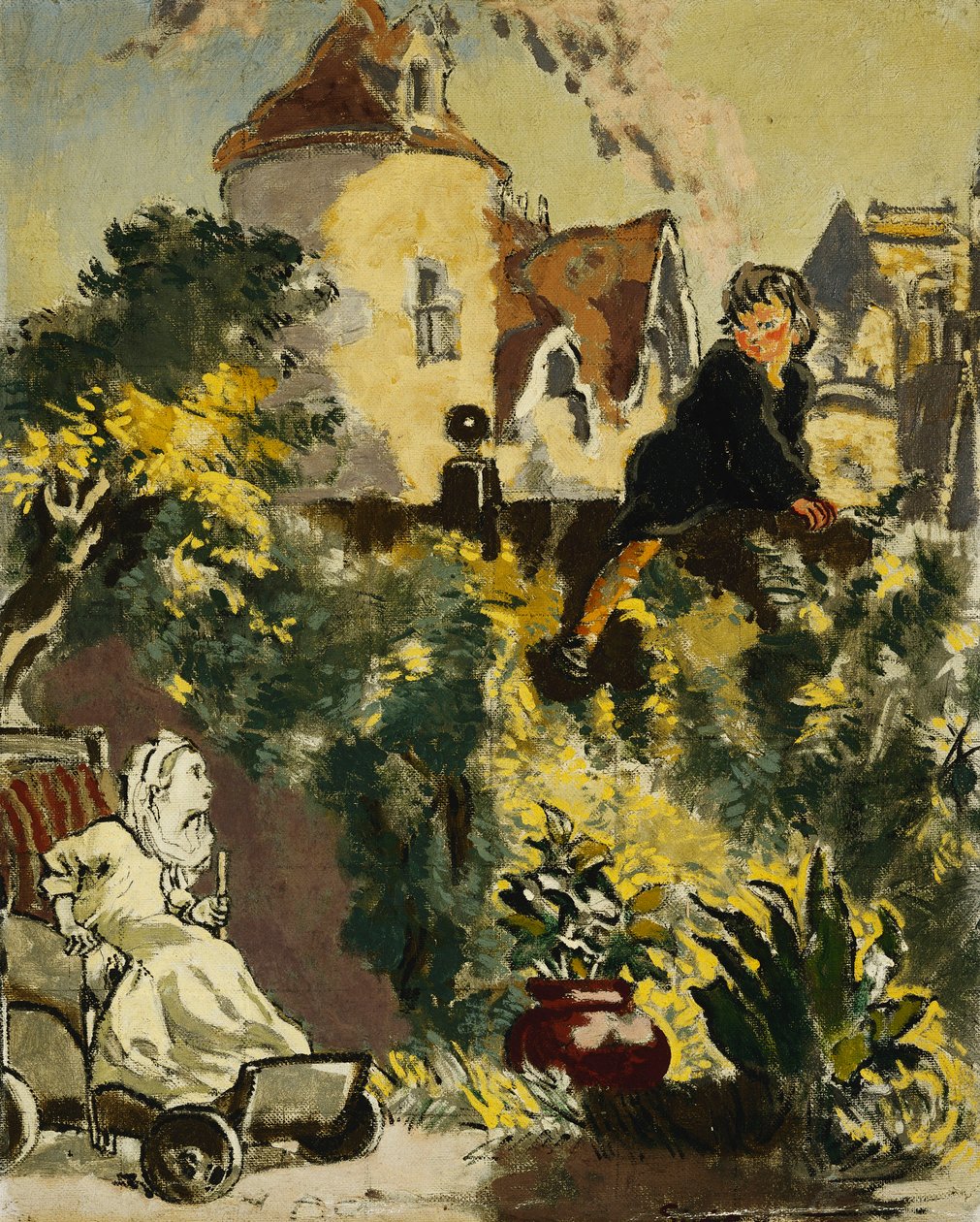Córka ogrodnika, 1932 autorstwa Walter Richard Sickert