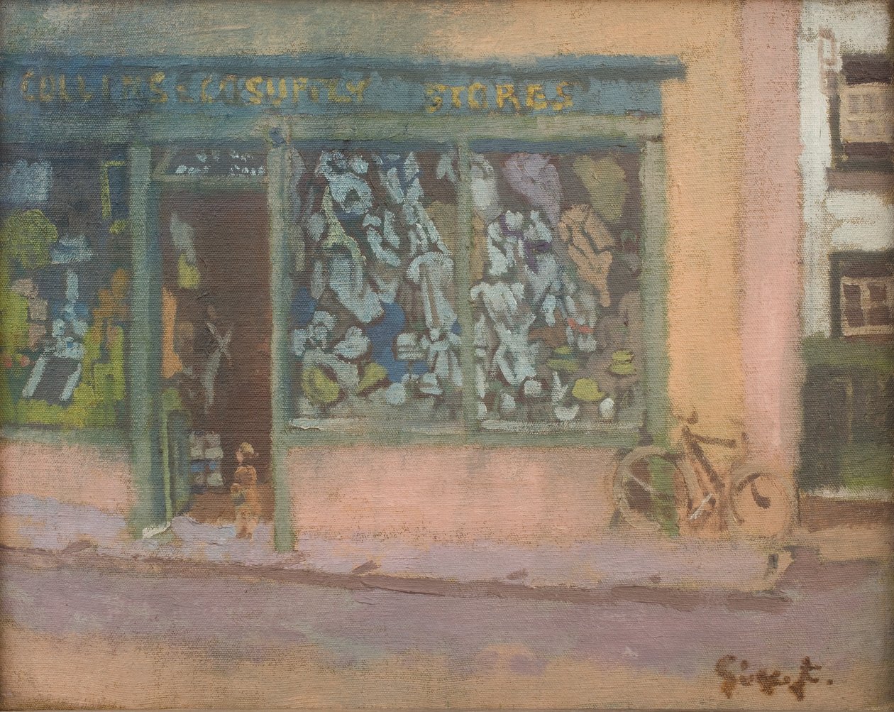 The Shop, Chagford autorstwa Walter Richard Sickert