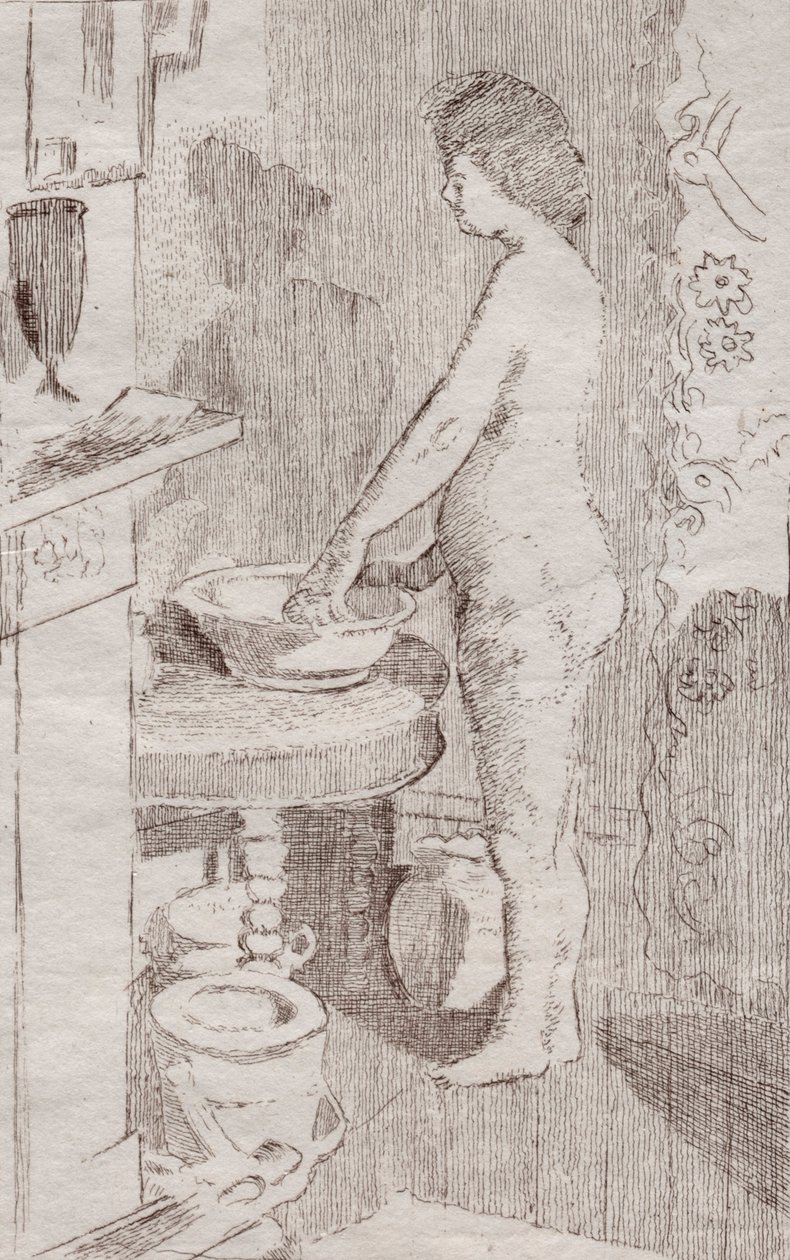 Sally: Mały talerz autorstwa Walter Sickert