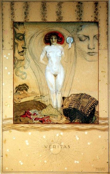 Veritas autorstwa Walter Sigmund Hampel