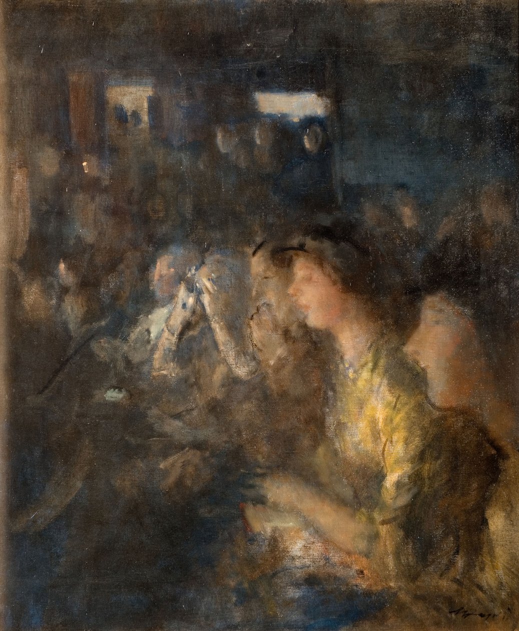 Scena w teatrze, 1912. autorstwa Walter Westley Russell