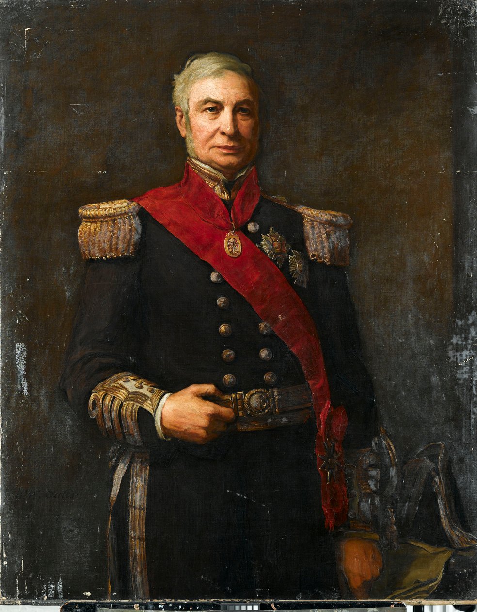 Admirał Sir Alexander Milne (1808-1896) autorstwa Walter William Ouless