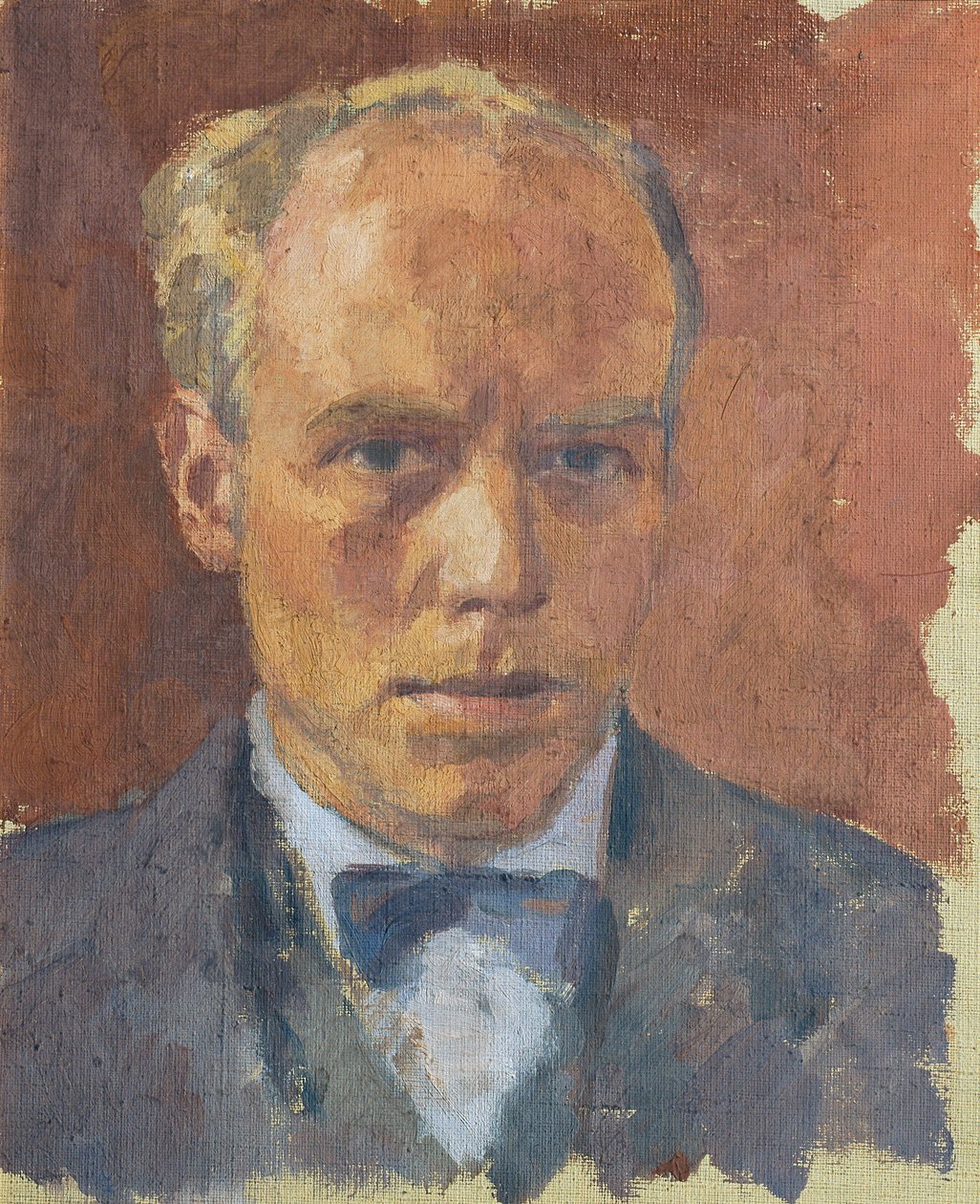 Wczesny autoportret autorstwa Walther Gamerith