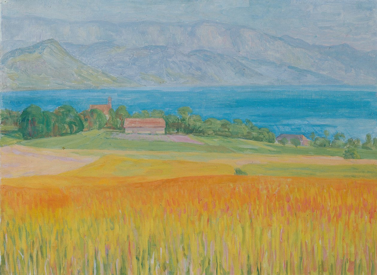 Kornfeld am Attersee autorstwa Walther Gamerith