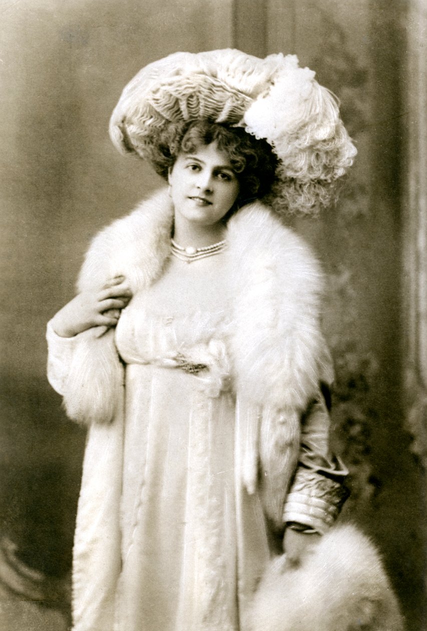 Marie Studholme 1875-1930, angielska aktorka, 1900. autorstwa WandD Downey