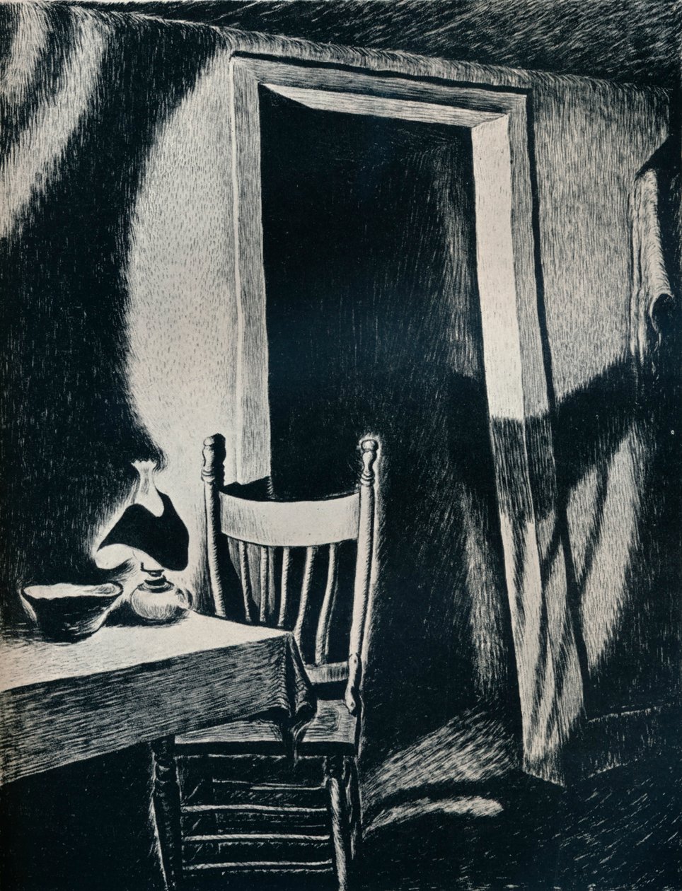 Światło lampy, 1929 autorstwa Wanda Hazel Gag