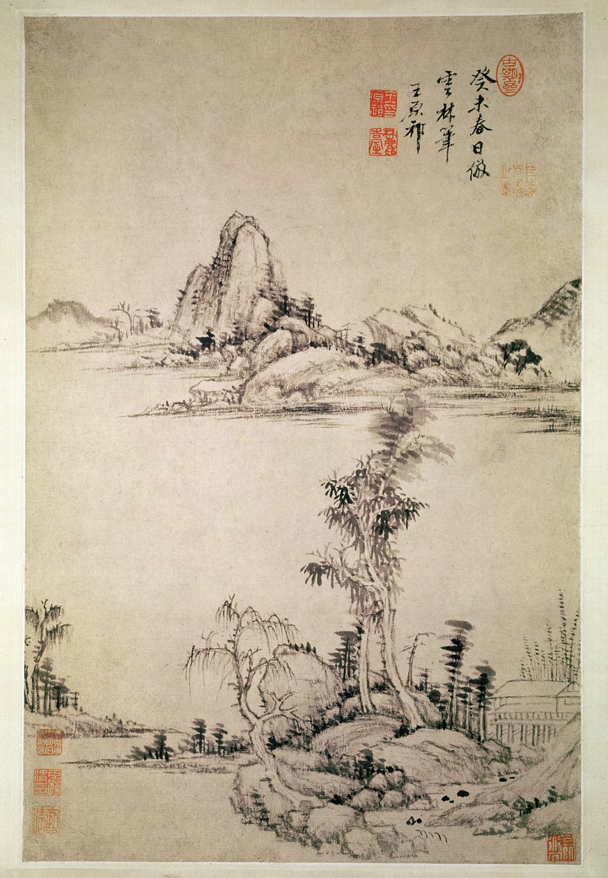Krajobraz autorstwa Wang Yuan Chi