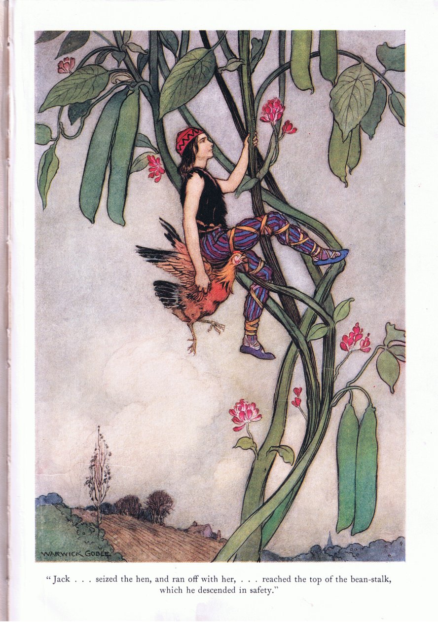 Jack złapał kurę autorstwa Warwick Goble
