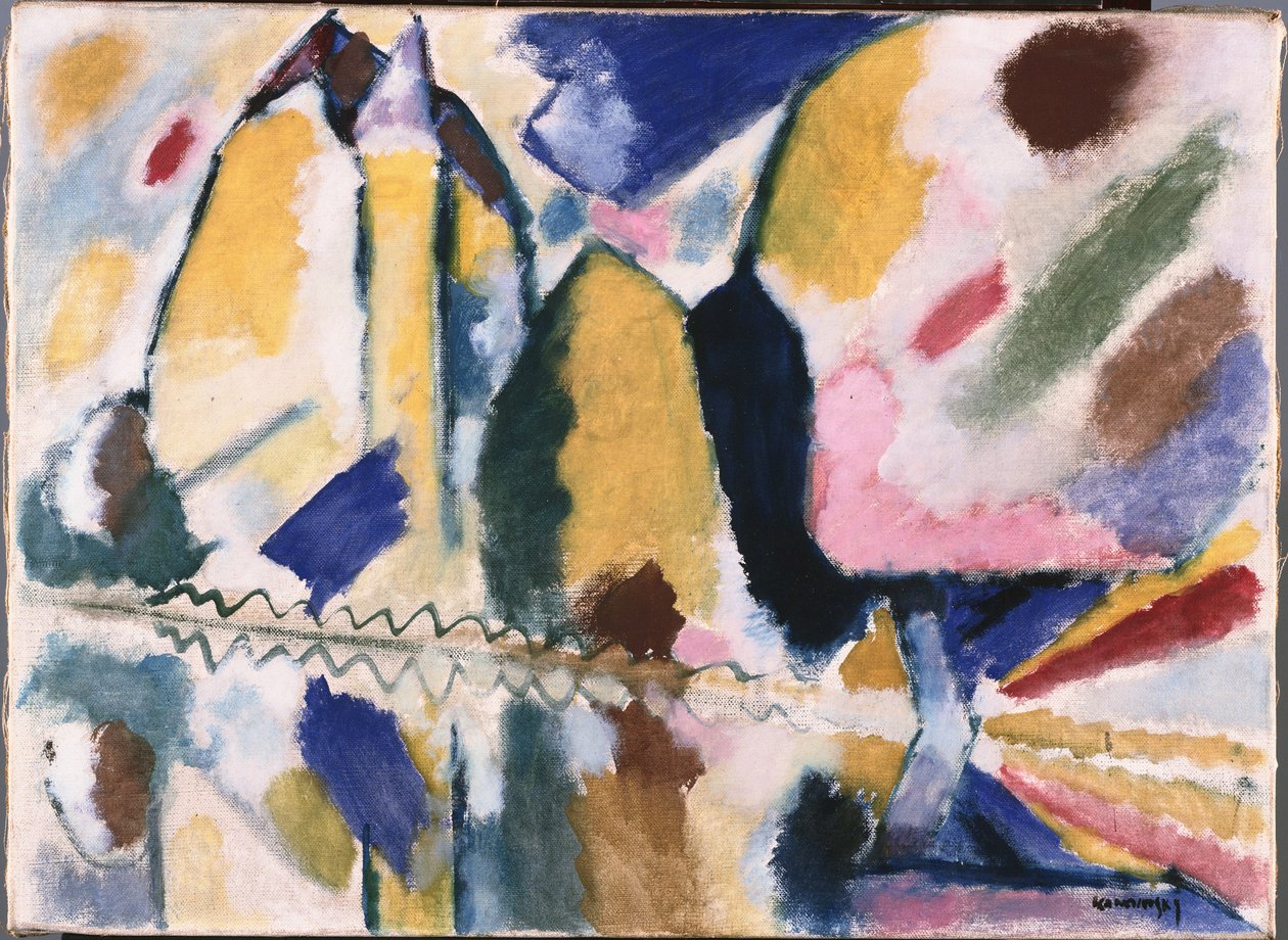 Jesień-II autorstwa Wassily Kandinsky