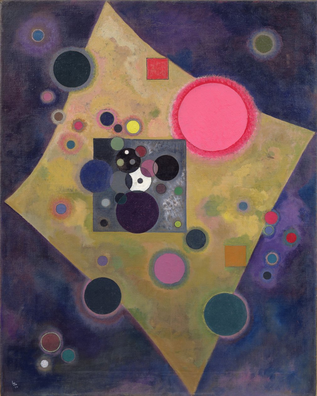 Akcent w różu, 1926 autorstwa Wassily Kandinsky