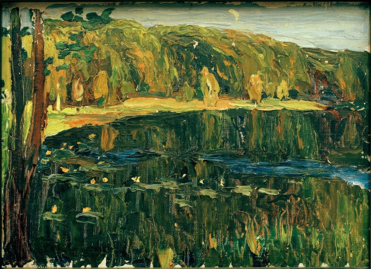 Achtyrka - Jezioro Ciemne autorstwa Wassily Kandinsky
