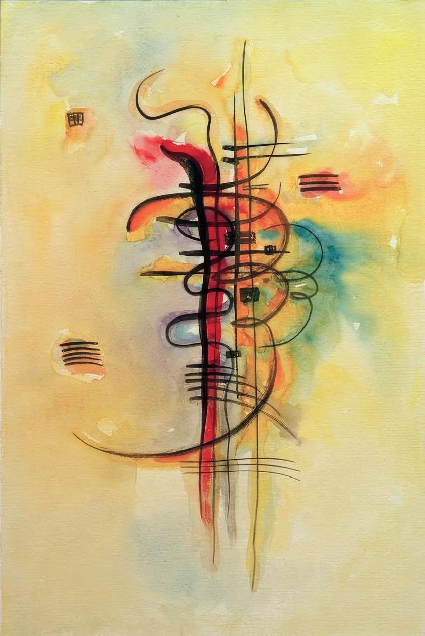 Akwarela numer 326 autorstwa Wassily Kandinsky