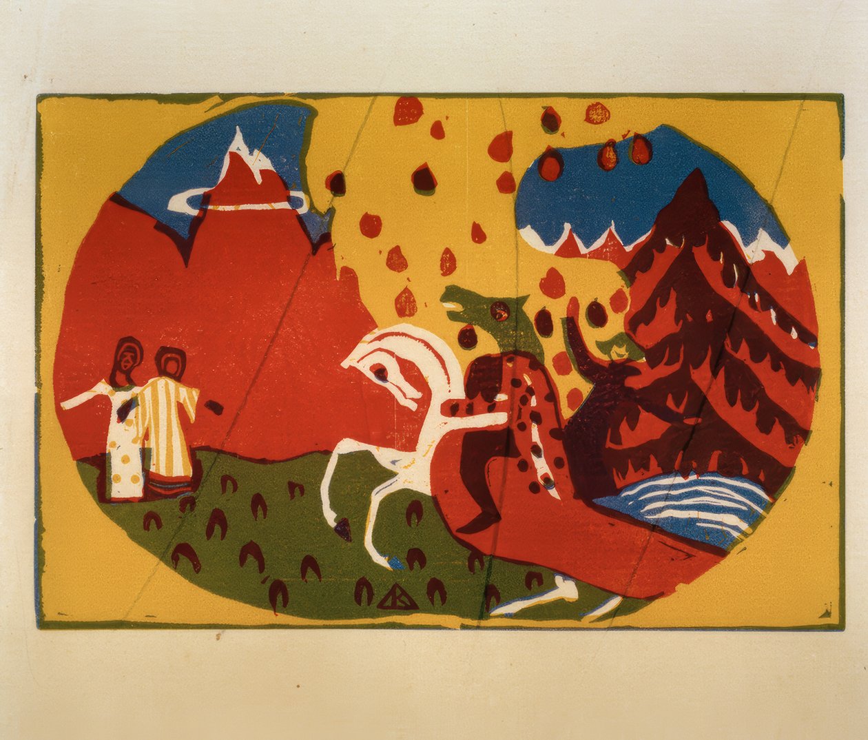 góry autorstwa Wassily Kandinsky