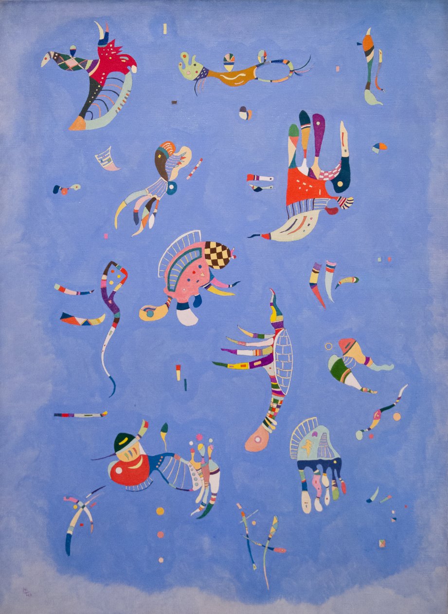 Niebieskie niebo autorstwa Wassily Kandinsky