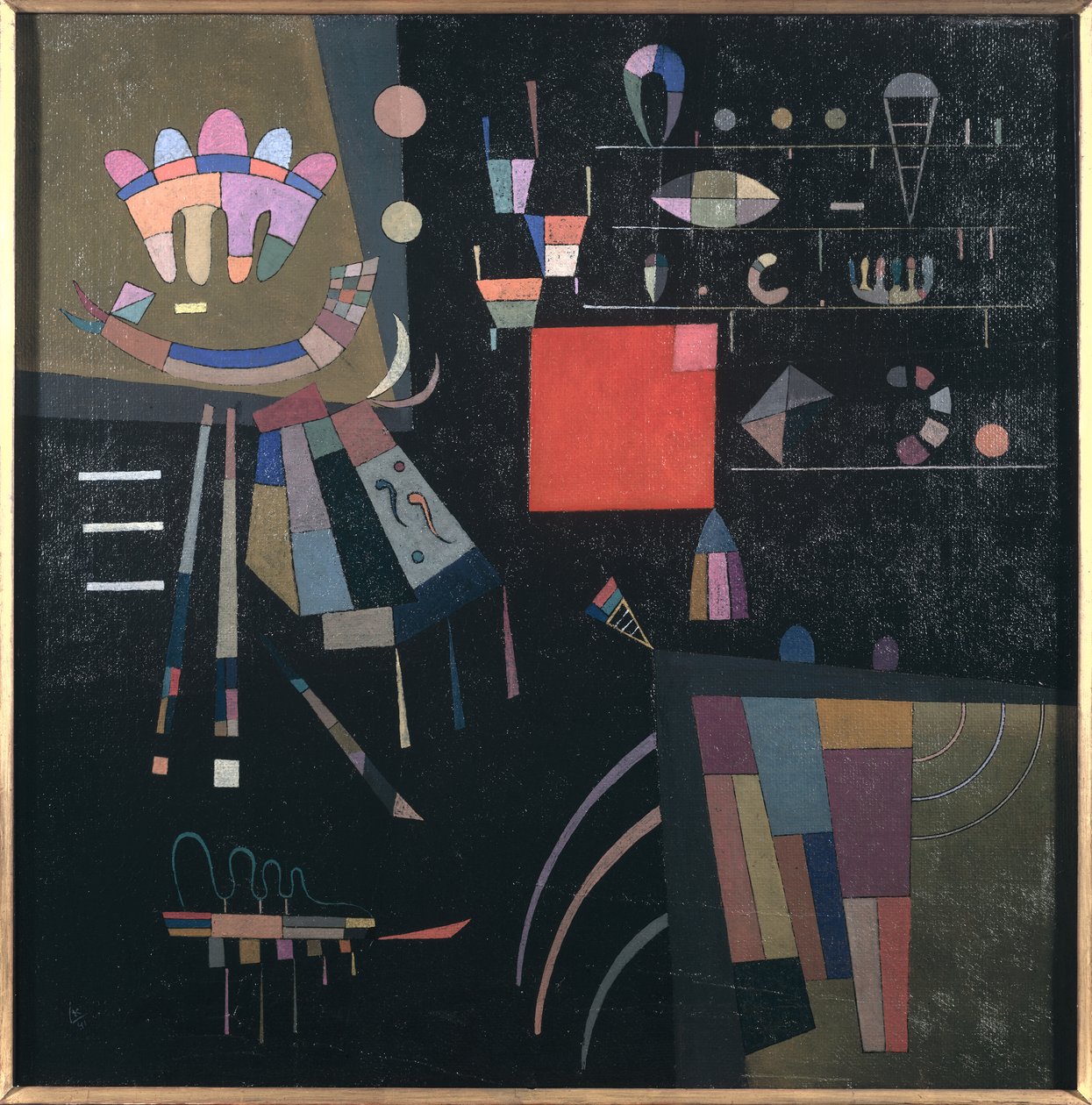 Skład, 1941 autorstwa Wassily Kandinsky