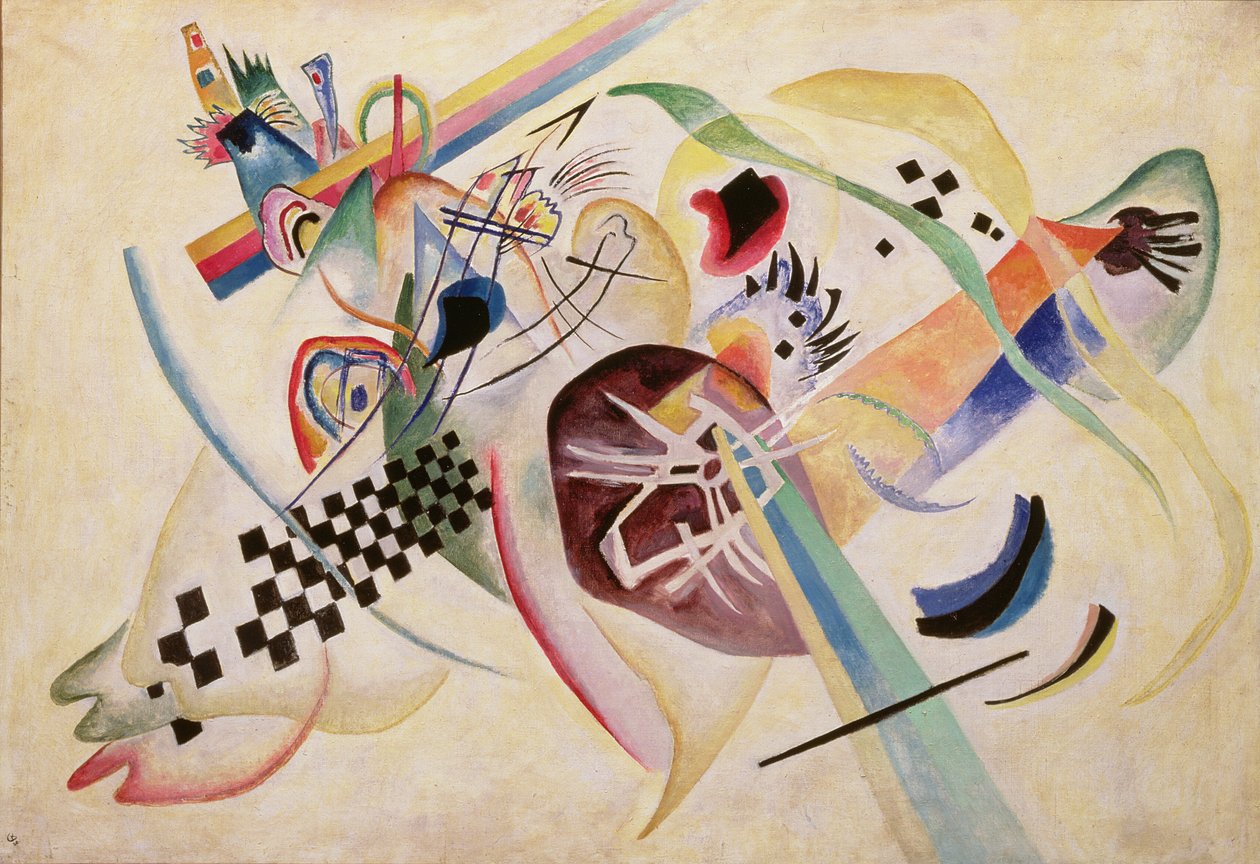 Kompozycja nr 224, 1920 autorstwa Wassily Kandinsky