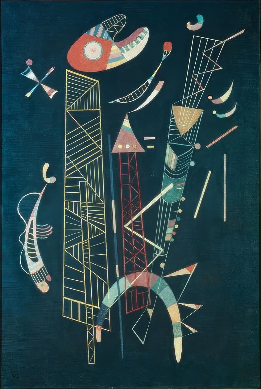 Legere budowlane autorstwa Wassily Kandinsky