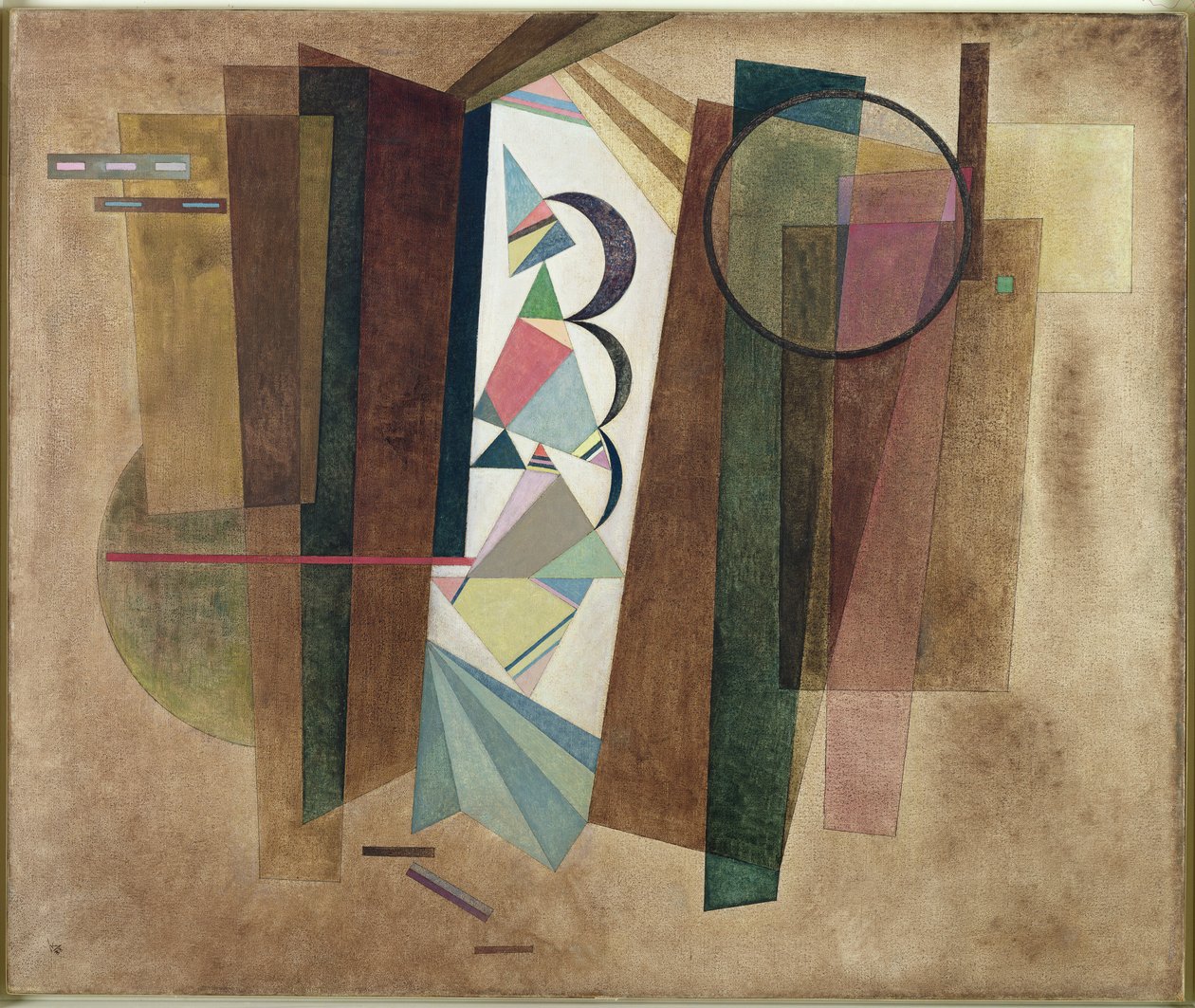 Rozwój w Brown, 1933 autorstwa Wassily Kandinsky
