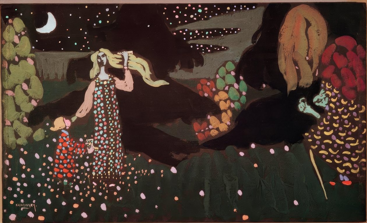 Noc autorstwa Wassily Kandinsky