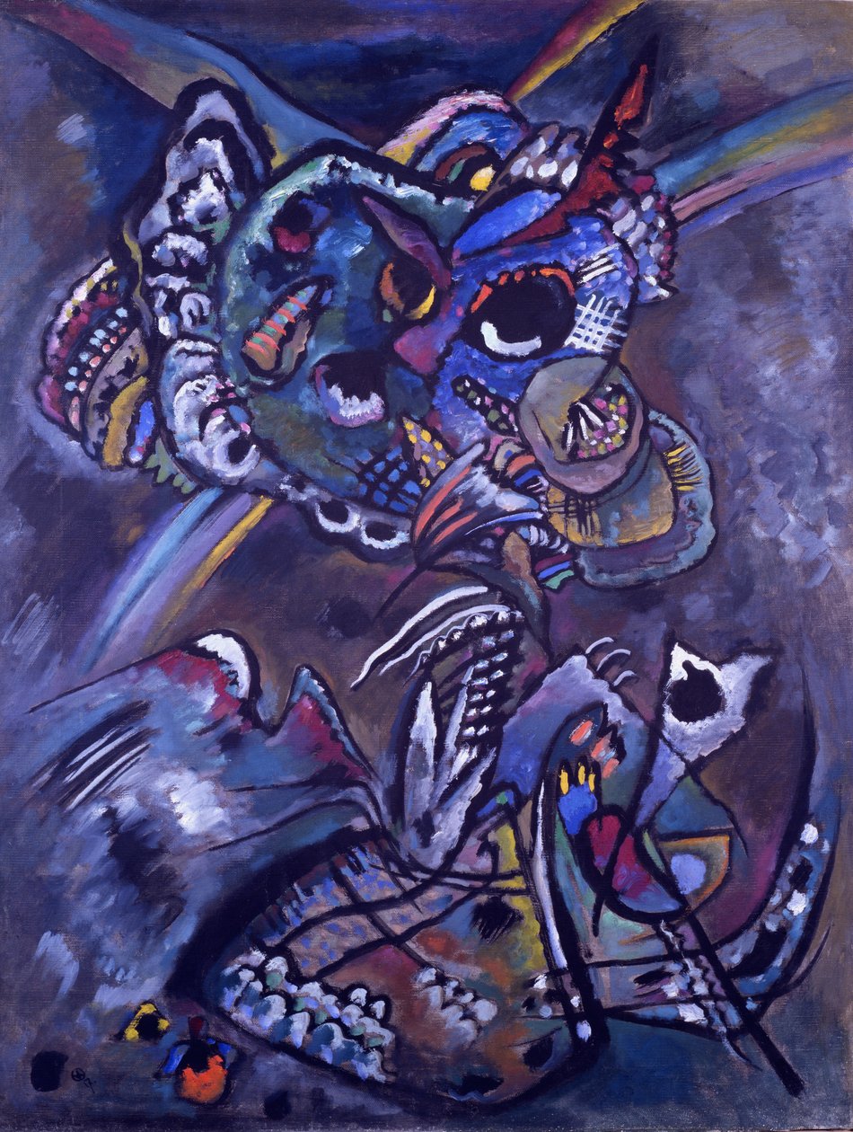 Zmierzch, 1917 autorstwa Wassily Kandinsky