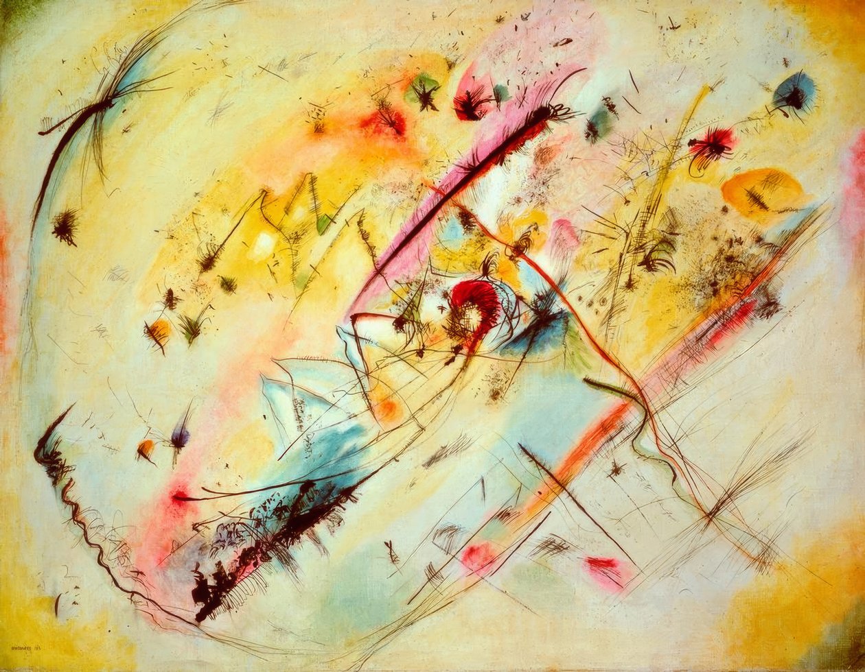 Jasny obraz autorstwa Wassily Kandinsky