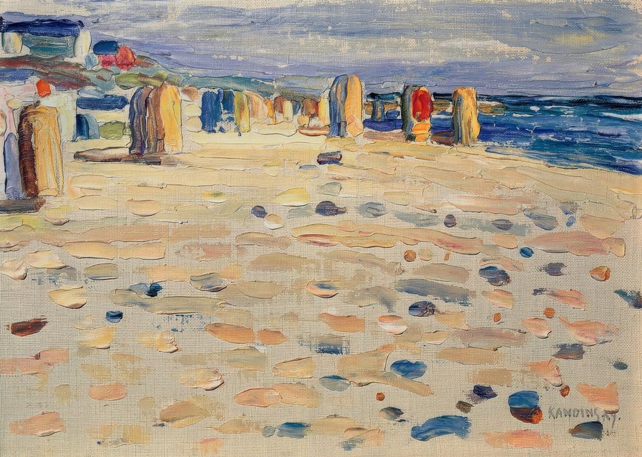 Holandia - leżaki autorstwa Wassily Kandinsky