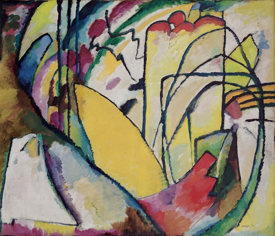 Improwizacja autorstwa Wassily Kandinsky