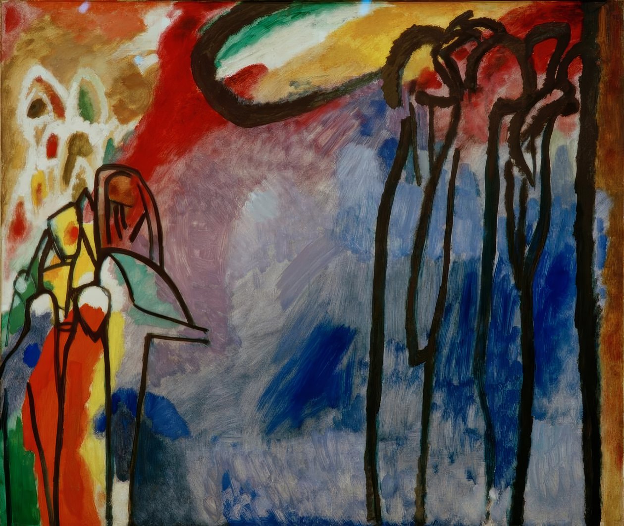 Improwizacja 19 autorstwa Wassily Kandinsky