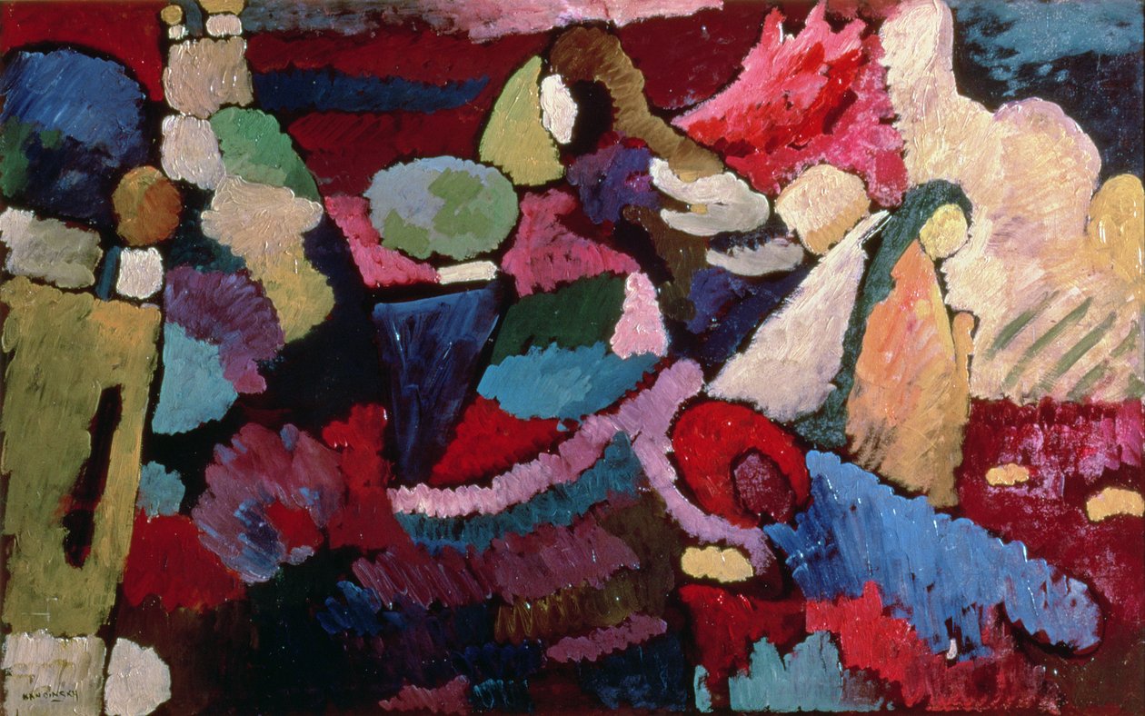 Improwizacja, 1910 autorstwa Wassily Kandinsky
