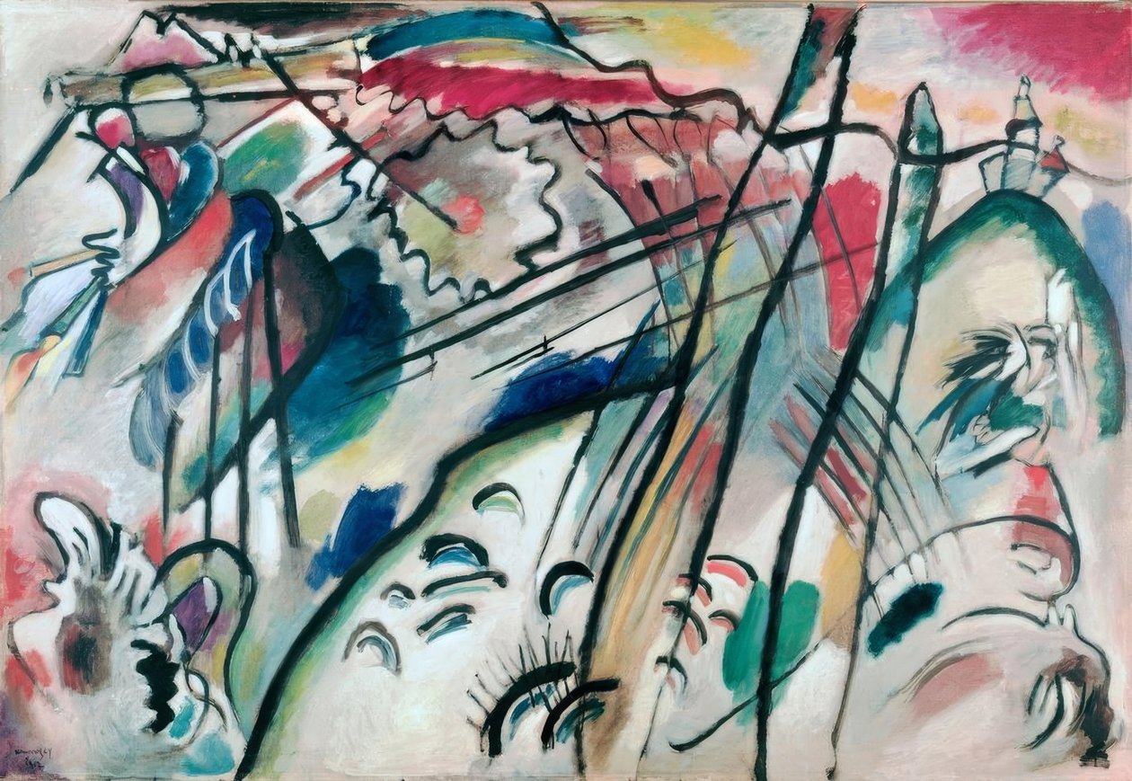 Improwizacja 28 autorstwa Wassily Kandinsky