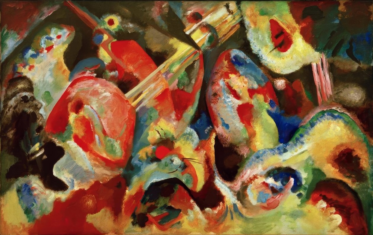 Potop improwizacji autorstwa Wassily Kandinsky