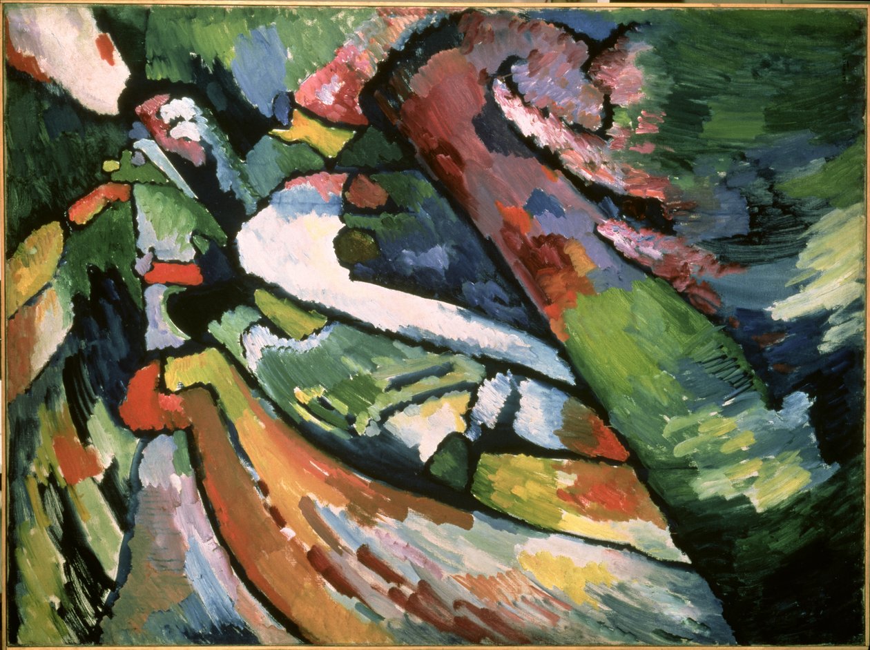 Improwizacja VII, 1910 autorstwa Wassily Kandinsky