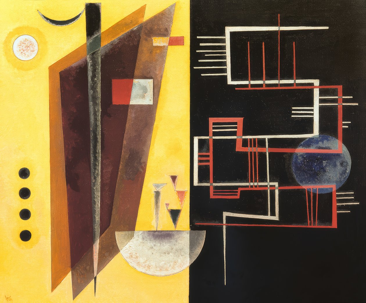 Wewnętrzny pas autorstwa Wassily Kandinsky