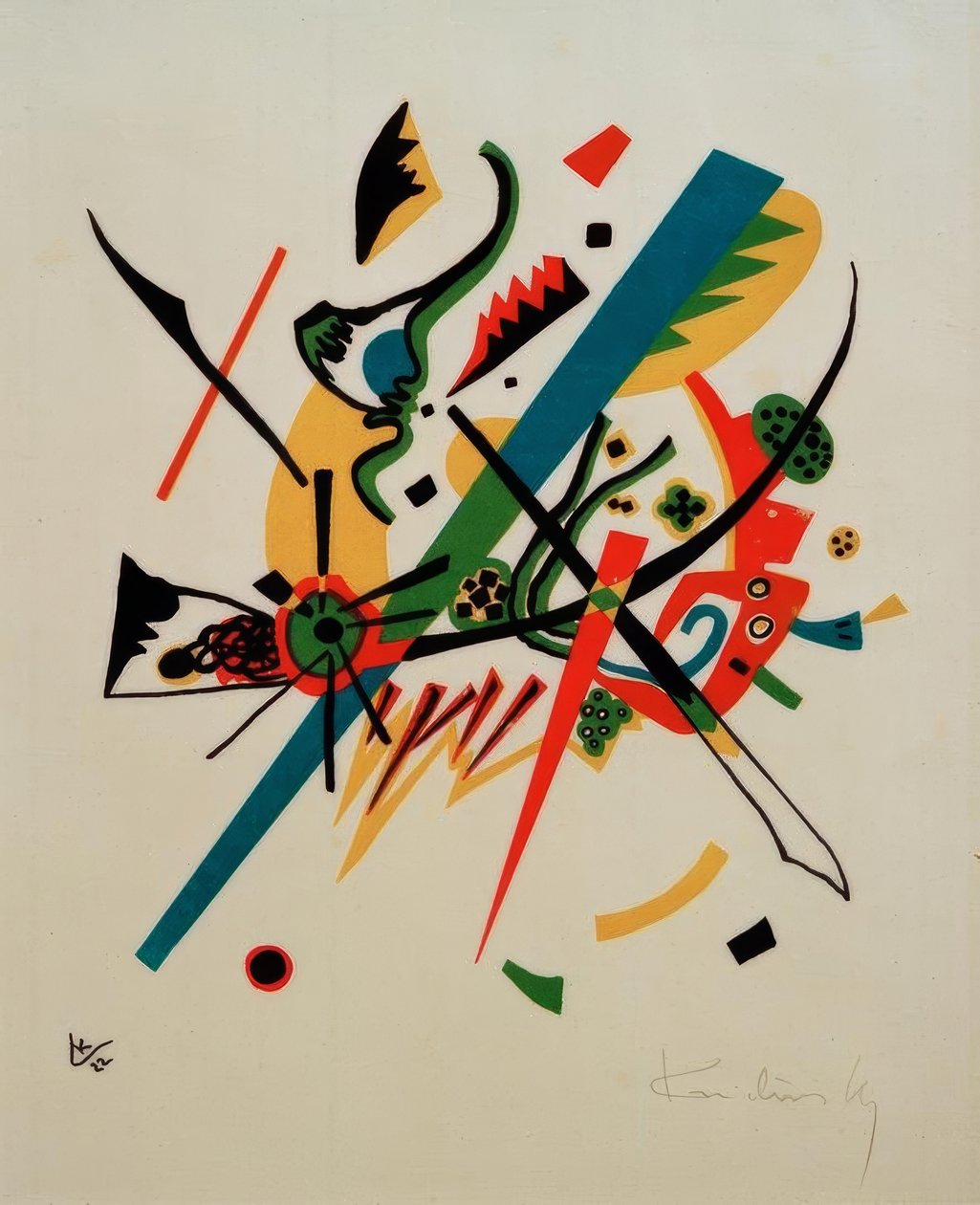 Małe światy I autorstwa Wassily Kandinsky