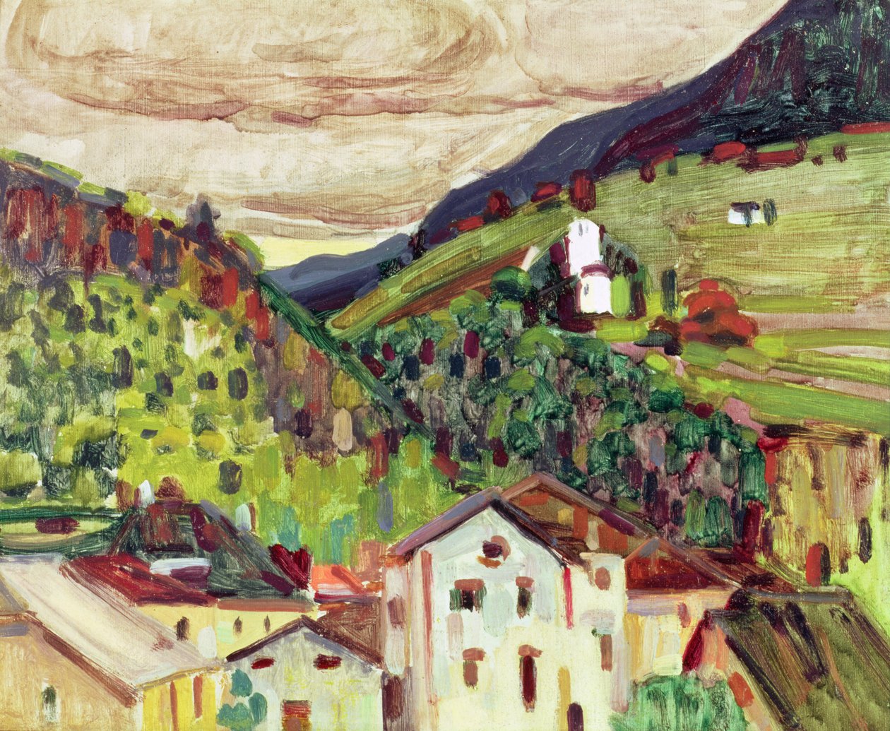 Lana, 1908 autorstwa Wassily Kandinsky
