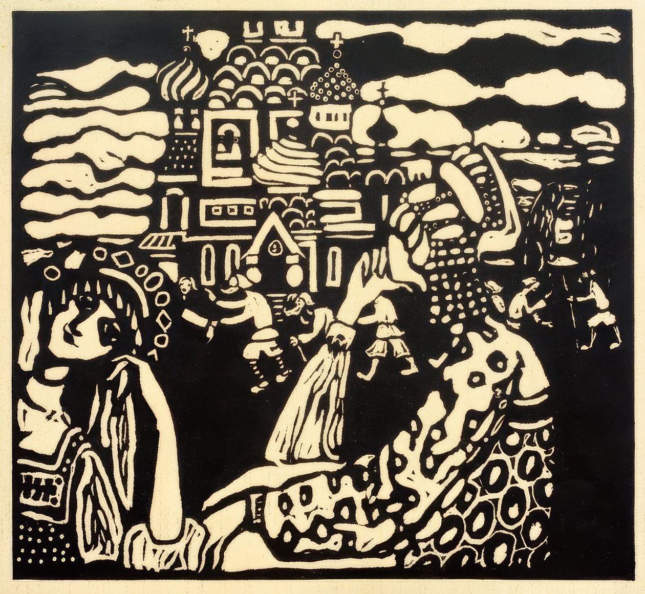 Kościół autorstwa Wassily Kandinsky