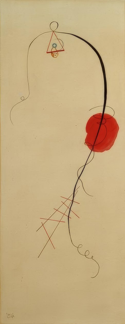 linia autorstwa Wassily Kandinsky