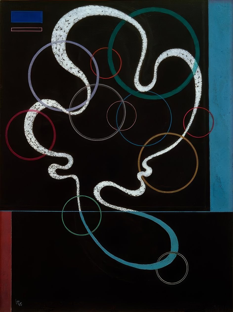 Linia z akompaniamentem autorstwa Wassily Kandinsky