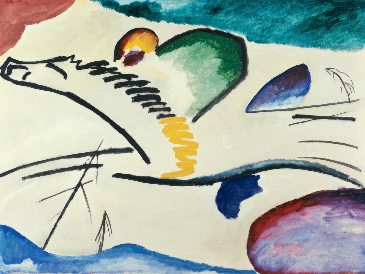 Liryczna autorstwa Wassily Kandinsky