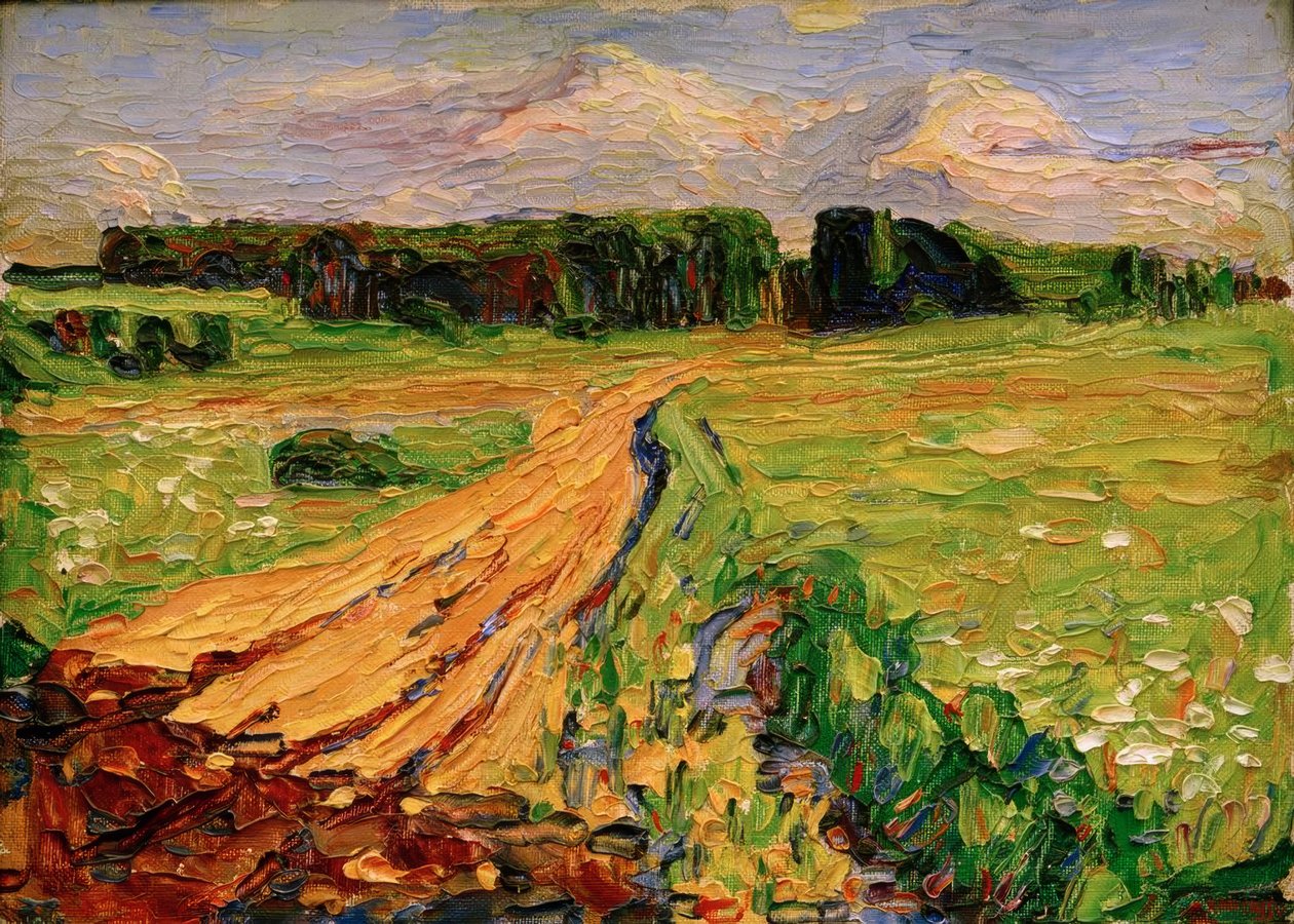 Monachium – Planegg I autorstwa Wassily Kandinsky