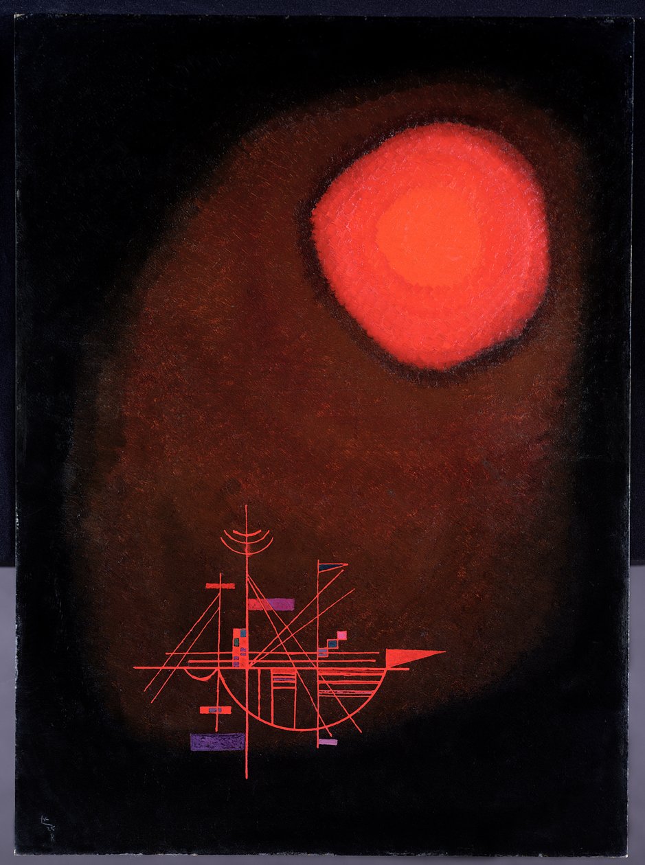 Mierzwa, 1925 (olej na karcie) autorstwa Wassily Kandinsky