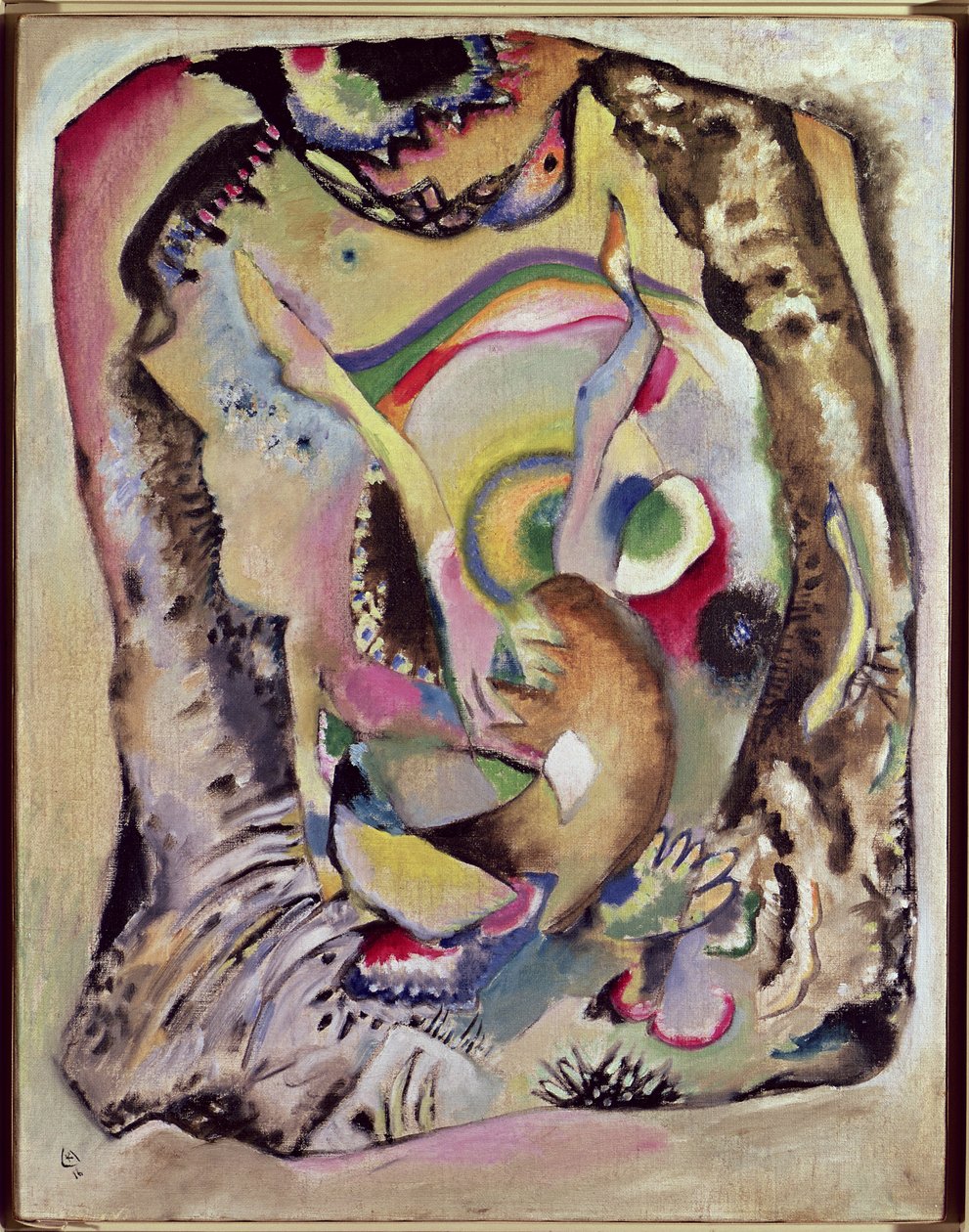 Malowanie na jasnym gruncie, 1916 autorstwa Wassily Kandinsky