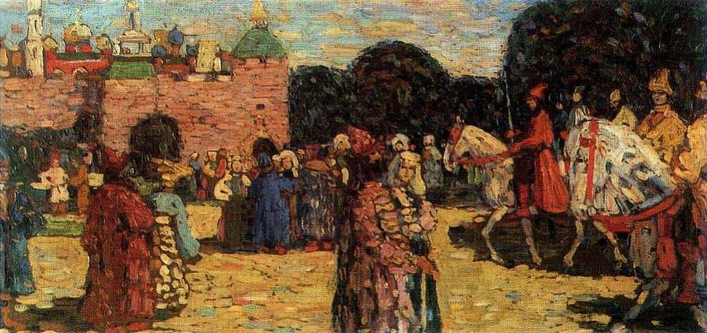 niedziela autorstwa Wassily Kandinsky