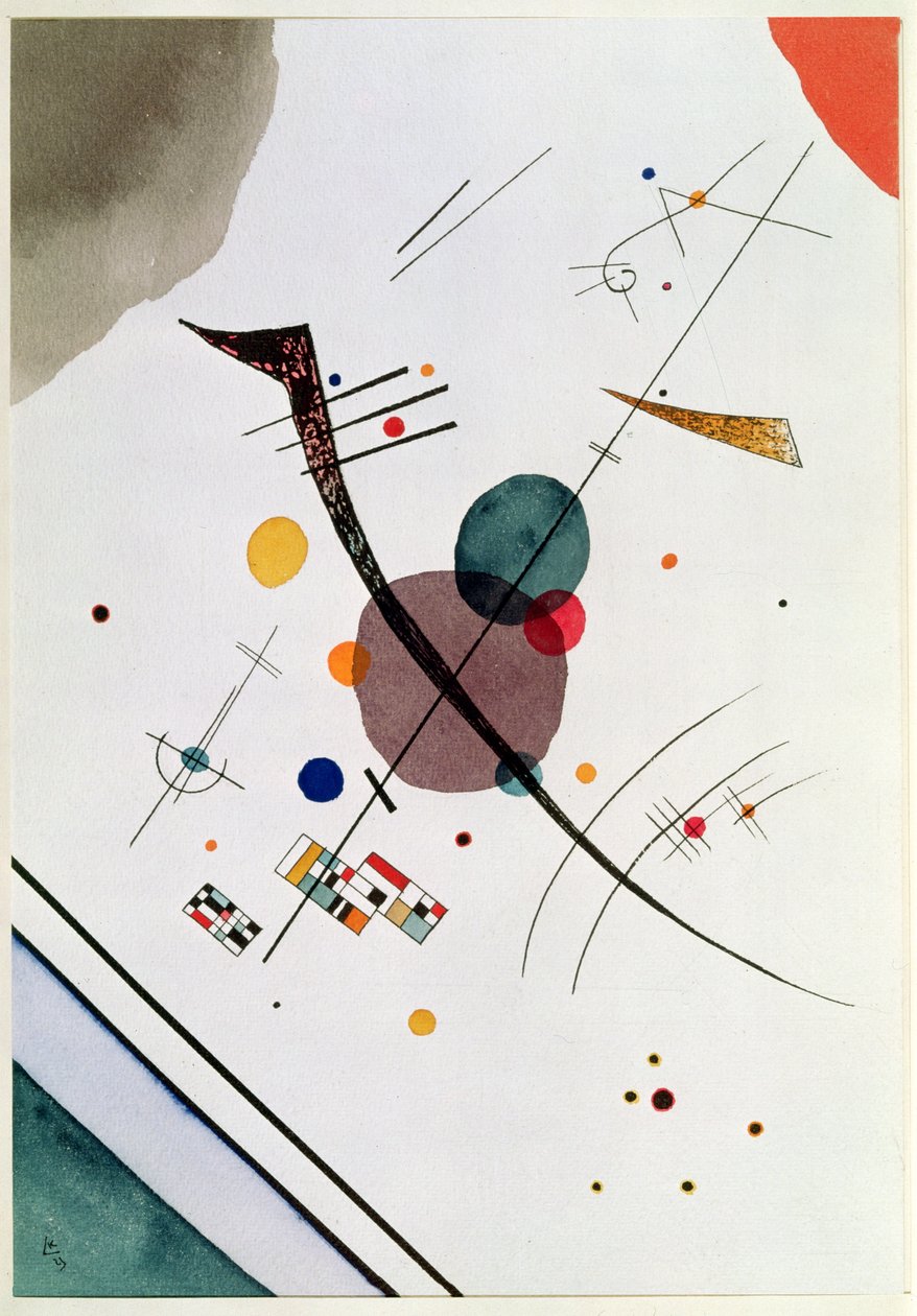 Bez tytułu, 1923 autorstwa Wassily Kandinsky