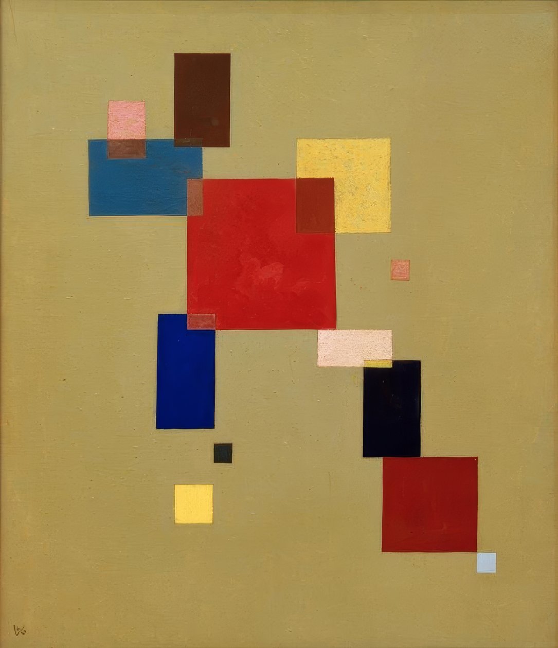 13 prostokątów autorstwa Wassily Kandinsky