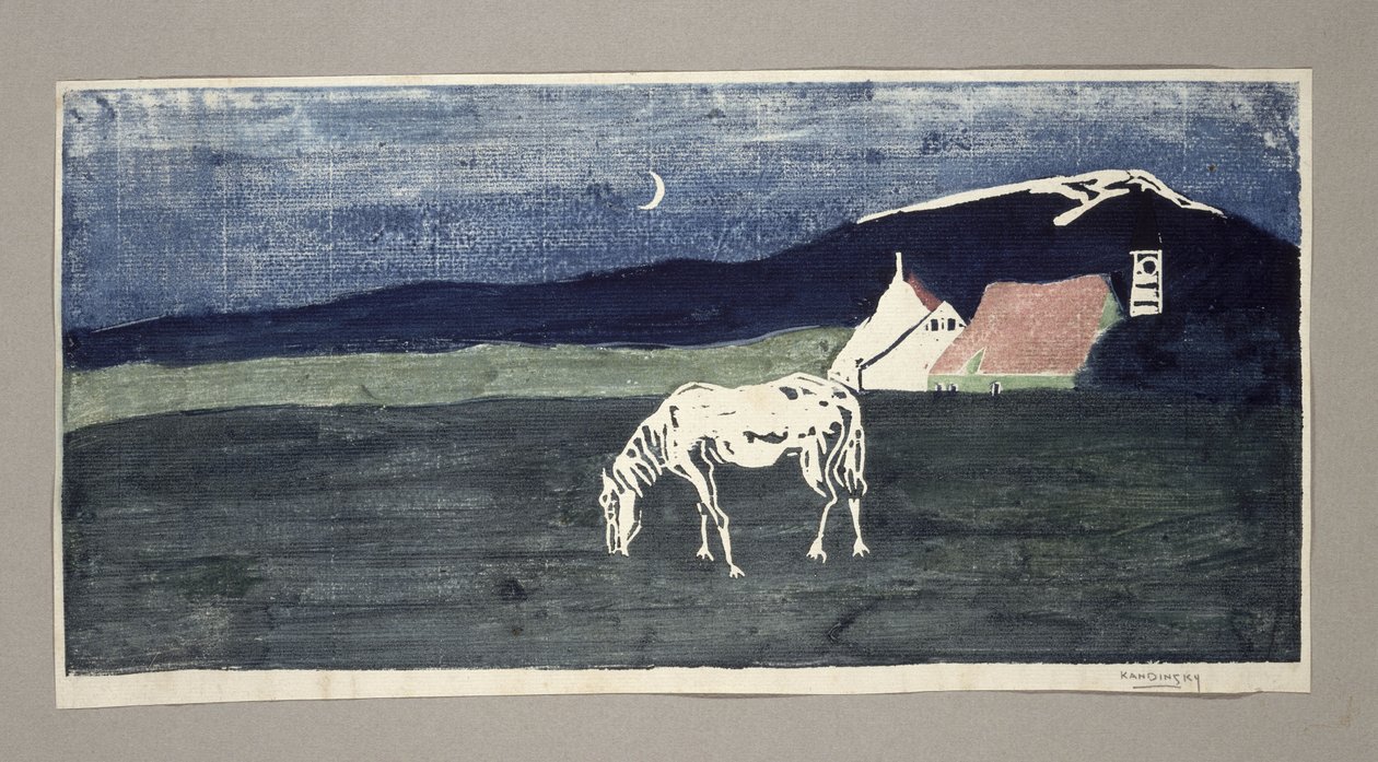 Zmierzch Zmierzch, 1904. autorstwa Wassily Kandinsky